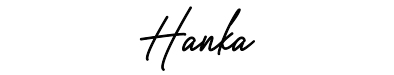Hanka podpis sirka